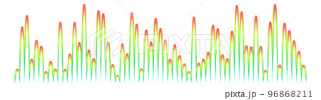 Audio record equalizer. Music visualisation. Digital sonic diagram Audio record equalizer. Music visualisation. Digital sonic diagram 96868211