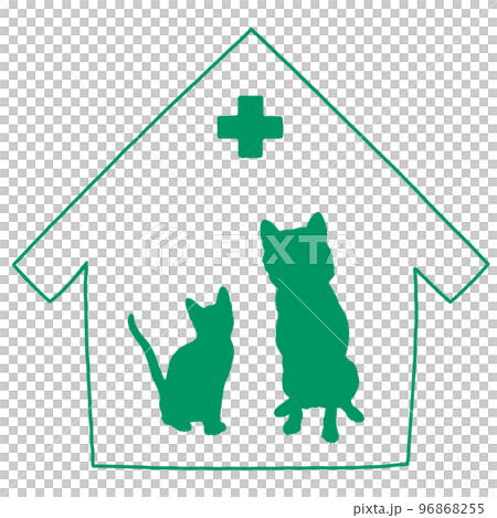 動物病院のロゴマーク 動物病院のロゴマーク 96868255