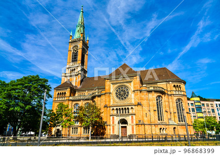 Johannes Church in Dusseldorf - North Rhine-Westphalia, Germany 96868399