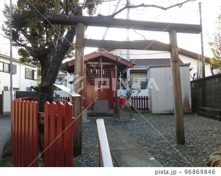 鎌倉市の宇都宮稲荷神社(宇都宮辻子幕府跡) 鎌倉市の宇都宮稲荷神社(宇都宮辻子幕府跡) 96869846