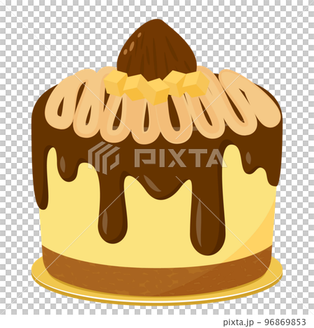 栗子蛋糕插畫 栗子蛋糕插畫 96869853