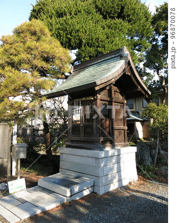 鎌倉市の妙隆寺にある鎌倉江の島七福神の寿老人 96870078