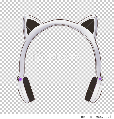 Gamer cat online headphones