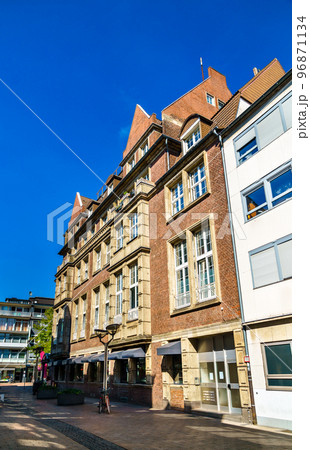 Architecture of the old town of Duisburg in North Rhine-Westphalia, Germany 96871134