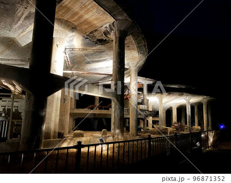 神子畑選鉱場跡ライトアップ  96871352