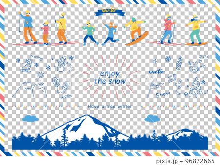 People who enjoy winter sports People who enjoy winter sports 96872665