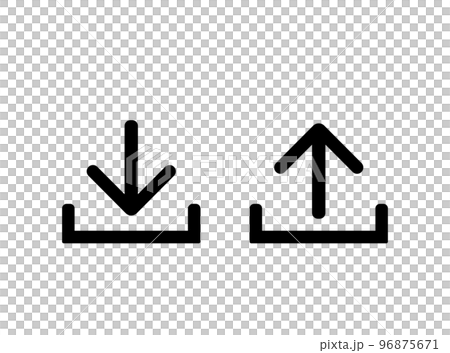 Download upload icon 96875671