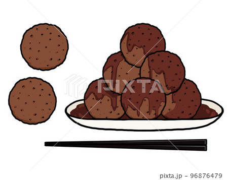 ミートボールのイラスト 96876479