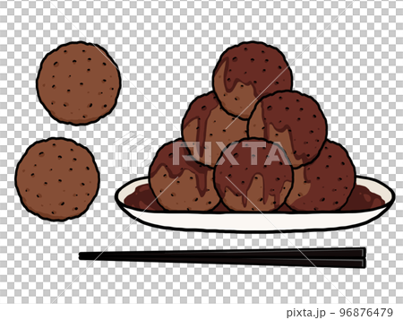 ミートボールのイラスト 96876479