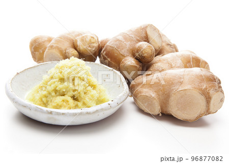 生姜と生姜のすり下ろし 96877082