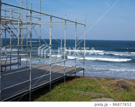 夏の終わりの鹿島灘海浜公園 96877652
