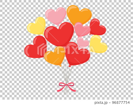 ハートのバルーン 96877754