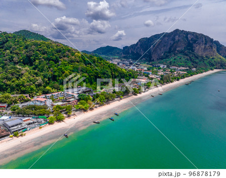 Aerial view of Ao Nang Beach in Krabi, Thailand Aerial view of Ao Nang Beach in Krabi, Thailand 96878179