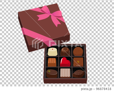 什錦巧克力_情人節形象 96878418