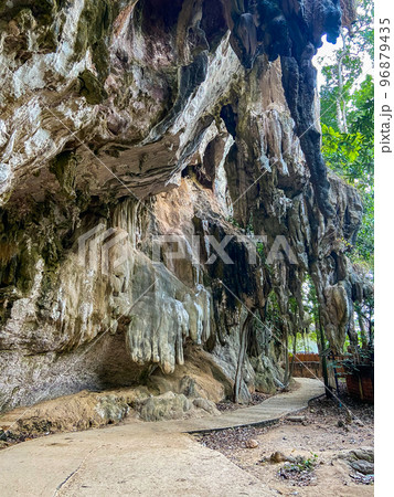 Railay and Phra nang Cave Beach in Krabi, Thailand Railay and Phra nang Cave Beach in Krabi, Thailand 96879435