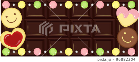 デコ板チョコフレーム 96882204