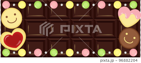 デコ板チョコフレーム 96882204