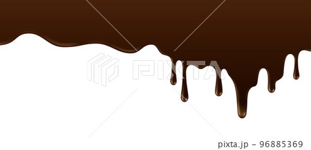 垂れるチョコレート 96885369
