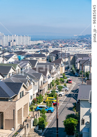 【神奈川県】横須賀の住宅街 【神奈川県】横須賀の住宅街 96885645