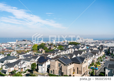 【神奈川県】横須賀の住宅街 【神奈川県】横須賀の住宅街 96885648