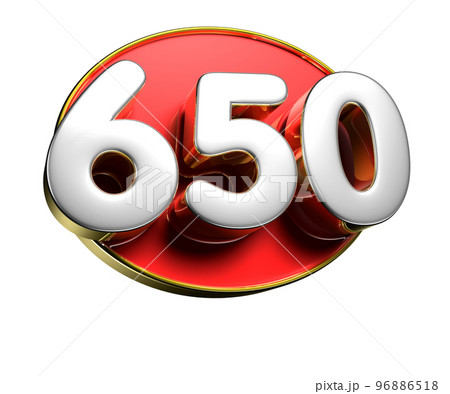 650 gold rim 3D. 96886518