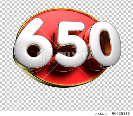 650 gold rim 3D. 96886518