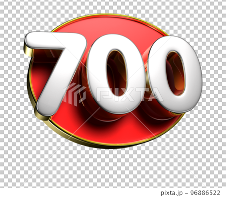 700 gold rim 3D. 700 gold rim 3D. 96886522