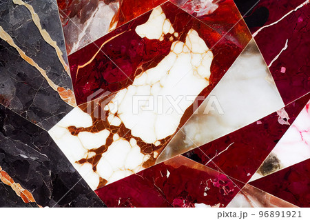 Ruby white and grey marble abstract background. Decorative acrylic paint pouring rock marble texture. Horizontal Ruby white and grey geometric abstract pattern. Ruby white and grey marble abstract background. Decorative acrylic paint pouring rock marble texture. Horizontal Ruby white and grey geometric abstract pattern. 96891921
