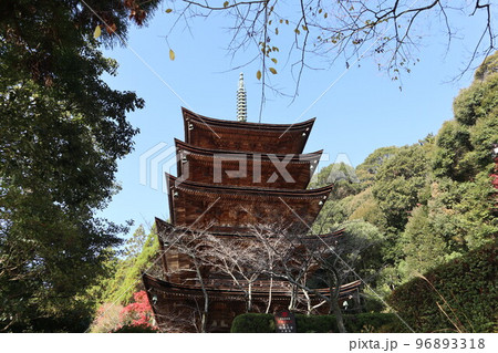 山口瑠璃光寺の紅葉シーズン 山口瑠璃光寺の紅葉シーズン 96893318