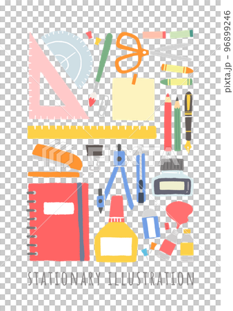 stationery icon illustration 96899246