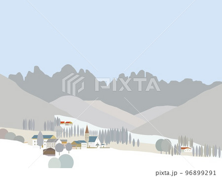サンタ・マッダレーナ santa maddalena ドロミーティ dolomiti イタリア 冬 サンタ・マッダレーナ santa maddalena ドロミーティ dolomiti イタリア 冬 96899291