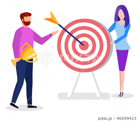 People Learning Successful Strategy Online Vector People Learning Successful Strategy Online Vector 96899423