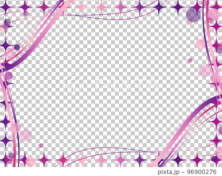 高級感のあるラインとキラキラ ピンク 高級感のあるラインとキラキラ ピンク 96900276