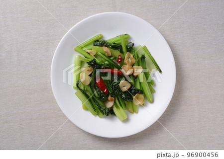小松菜の青菜炒め 小松菜の青菜炒め 96900456