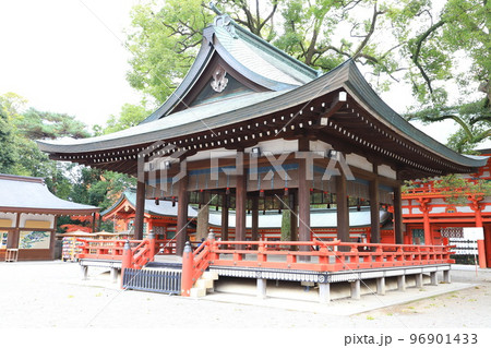 武蔵一宮氷川神社 舞殿 埼玉県さいたま市大宮区 武蔵一宮氷川神社 舞殿 埼玉県さいたま市大宮区 96901433