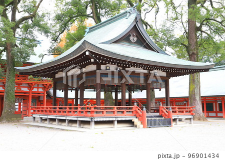 武蔵一宮氷川神社 舞殿 埼玉県さいたま市大宮区 武蔵一宮氷川神社 舞殿 埼玉県さいたま市大宮区 96901434
