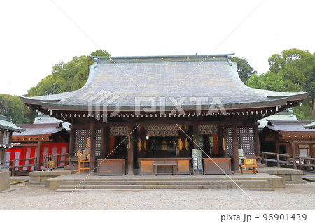 武蔵一宮氷川神社 拝殿 埼玉県さいたま市大宮区 武蔵一宮氷川神社 拝殿 埼玉県さいたま市大宮区 96901439