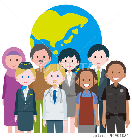 SDGs16-7　人種に関係なく様々な立場の人が代表に 96901824