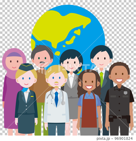 SDGs16-7　人種に関係なく様々な立場の人が代表に 96901824