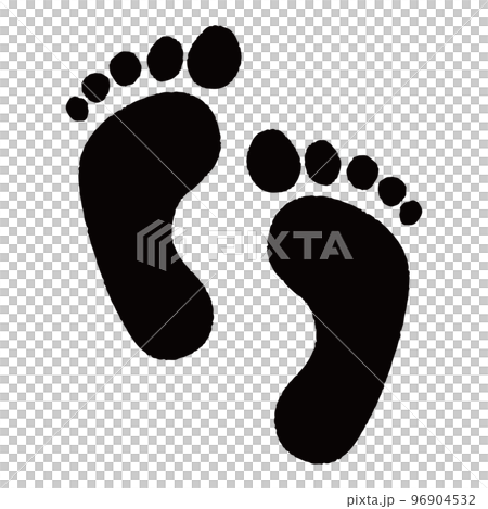 footprints on both feet 96904532