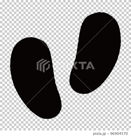 footprints on both feet 96904570