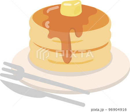 パンケーキのイラスト パンケーキのイラスト 96904916