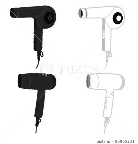 ドライヤーのイラスト 96905231