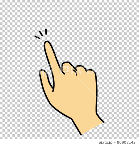 手食指指向 96908142
