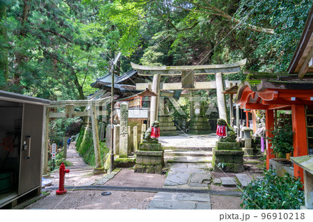 【近畿三十六不動霊場】第二十六番　無動寺　弁天堂の境内　滋賀県大津市 96910218