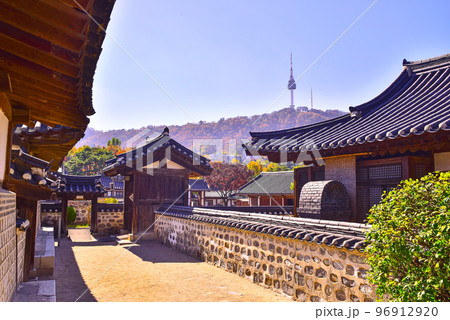 南山タワー 南山コル韓屋村 季節 96912920