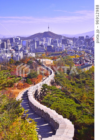 中心部 大都市 鳥瞰図 96912988