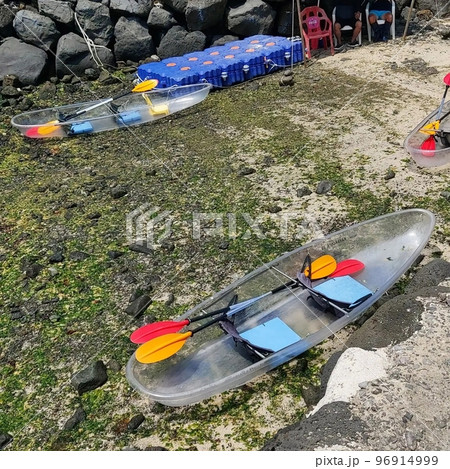 済州島 海 カヌー ボート 96914999