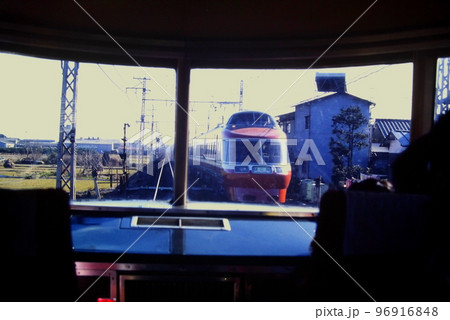 NSE展望席から見たデビュー3日目のLSE(7001)、新松田ー栢山、1980年12月29日、KR NSE展望席から見たデビュー3日目のLSE(7001)、新松田ー栢山、1980年12月29日、KR 96916848