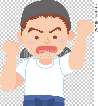 Worker _ fish shop _ facial expression _ anger 96917812